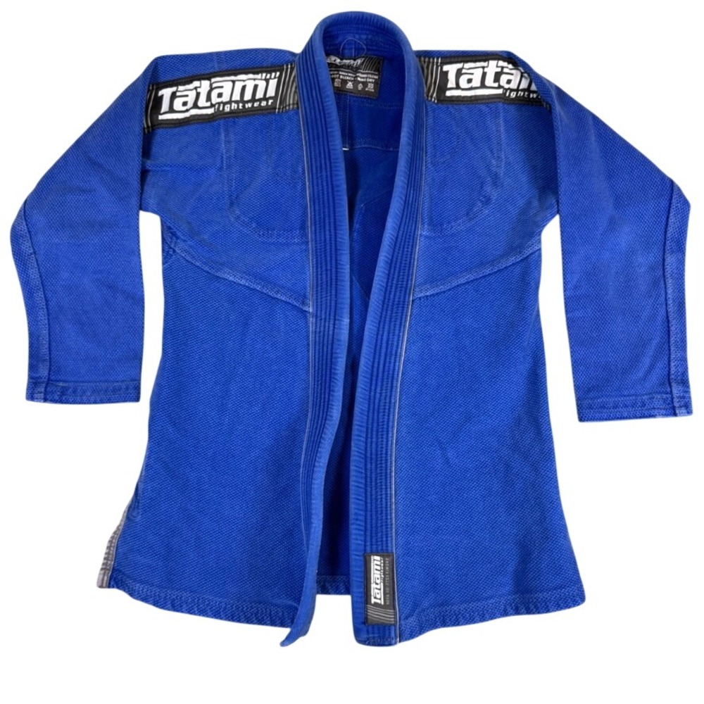 Tatami Fightwear Nova BJJ Kimono Jiu Jitsu Gi Jacket Blue A1L Lightweight Cotton